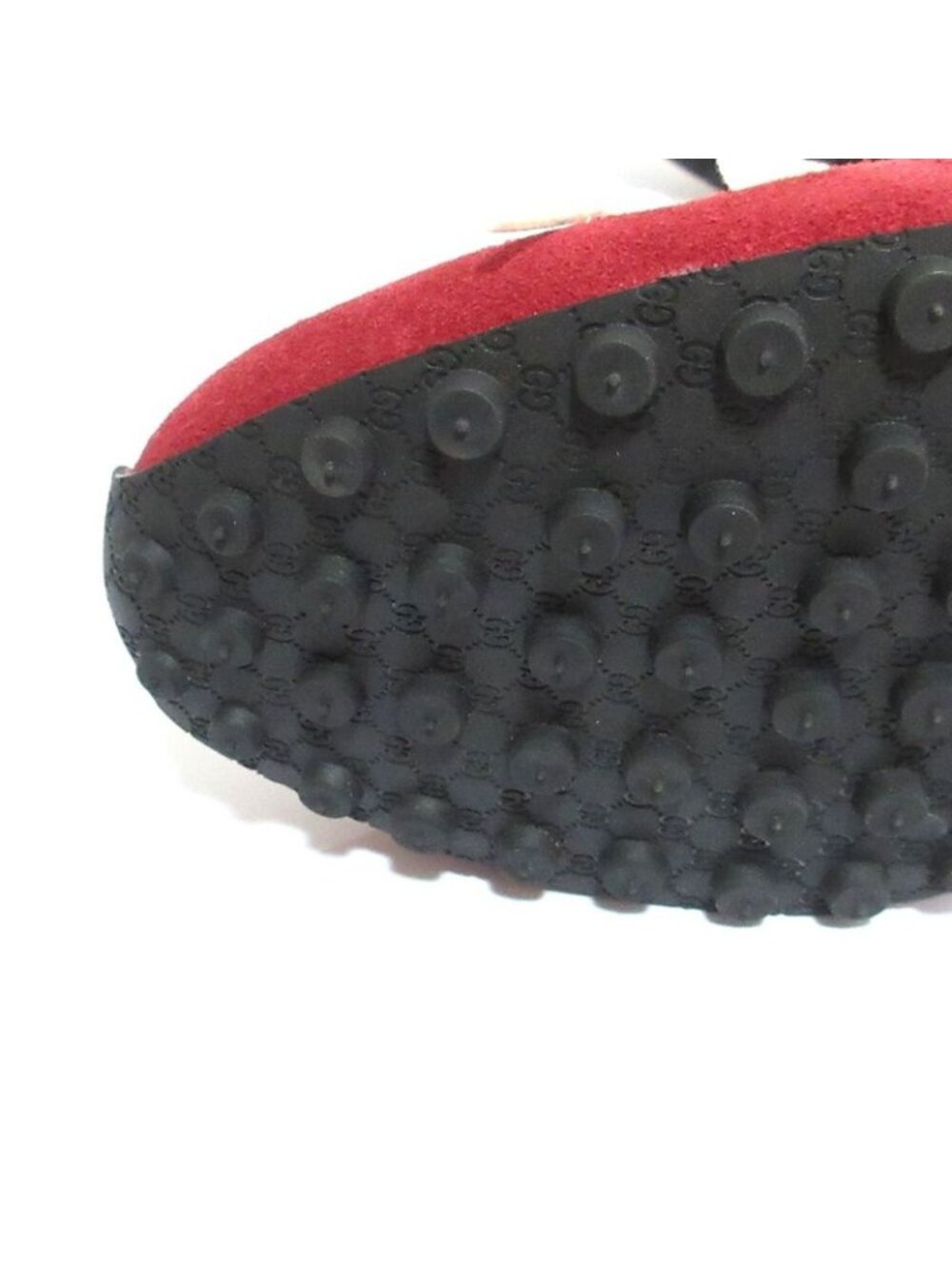 Gucci Side Logo Sneakers 35 White Red - Picture 7 of 16